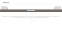 Tablet Screenshot of emplea.com