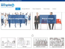 Tablet Screenshot of emplea.eu